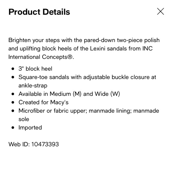 INC Rhinestone Heels - Picture 10 of 10